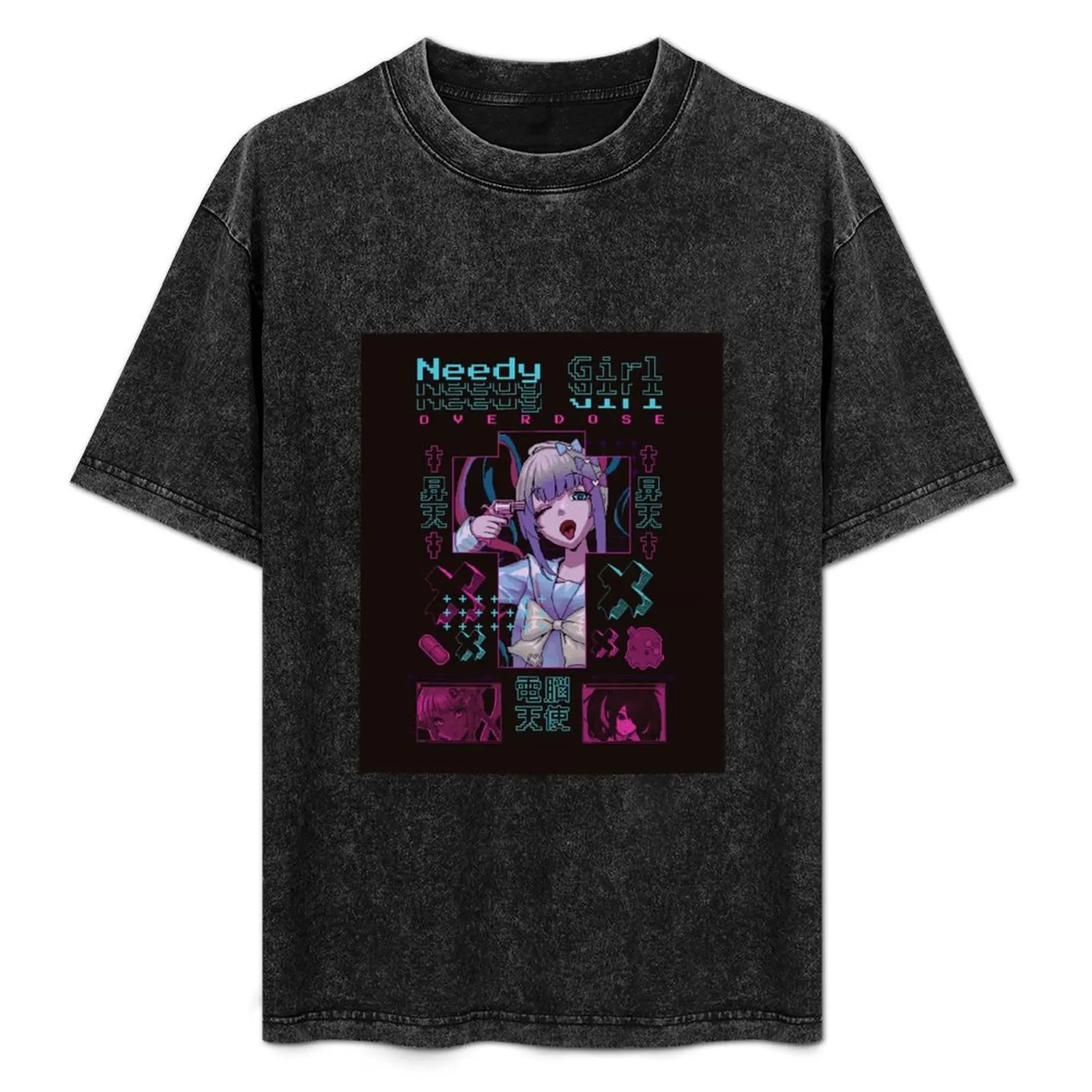 Kangel - Needy Girl Overdose T-Shirt Utility Casual Work T-Shirt
Kangel - Needy Girl Overdose T-Shirt Utility Casual Work T-Shirt