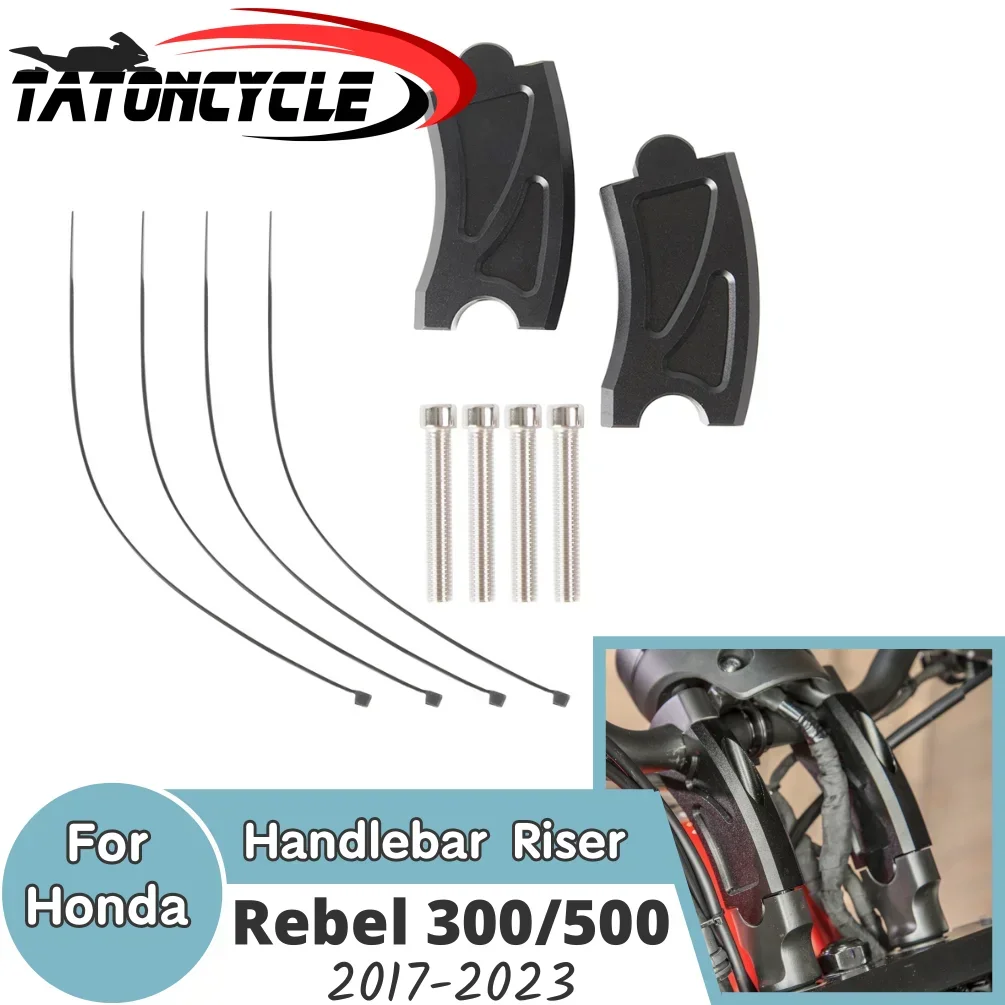 CMX 300 500 Handlebar Riser Bar For Honda Rebel CMX300 CMX500 2017-2023 Motorcycle Handle Bar Mount Clamp Kit CNC Accessories
CMX 300 500 Handlebar Riser Bar For Honda Rebel CMX300 CMX500 2017-2023 Motorcycle Handle Bar Mount Clamp Kit CNC Accessories