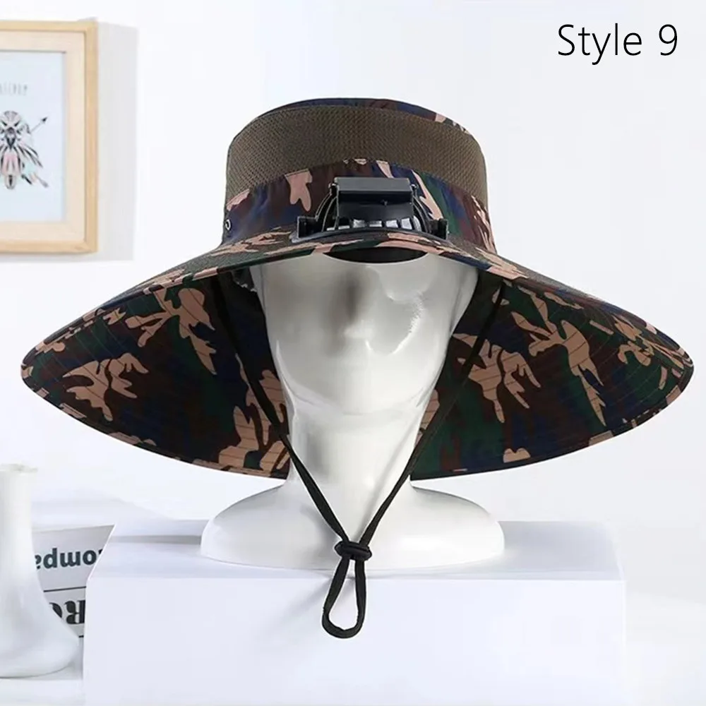 Portable Solar Charging Solar Fan Hat Wide Brim Built-in Fan Sun Hat Quick Dry Adjustable Bucket Hat Outdoor Activities
Portable Solar Charging Solar Fan Hat Wide Brim Built-in Fan Sun Hat Quick Dry Adjustable Bucket Hat Outdoor Activities