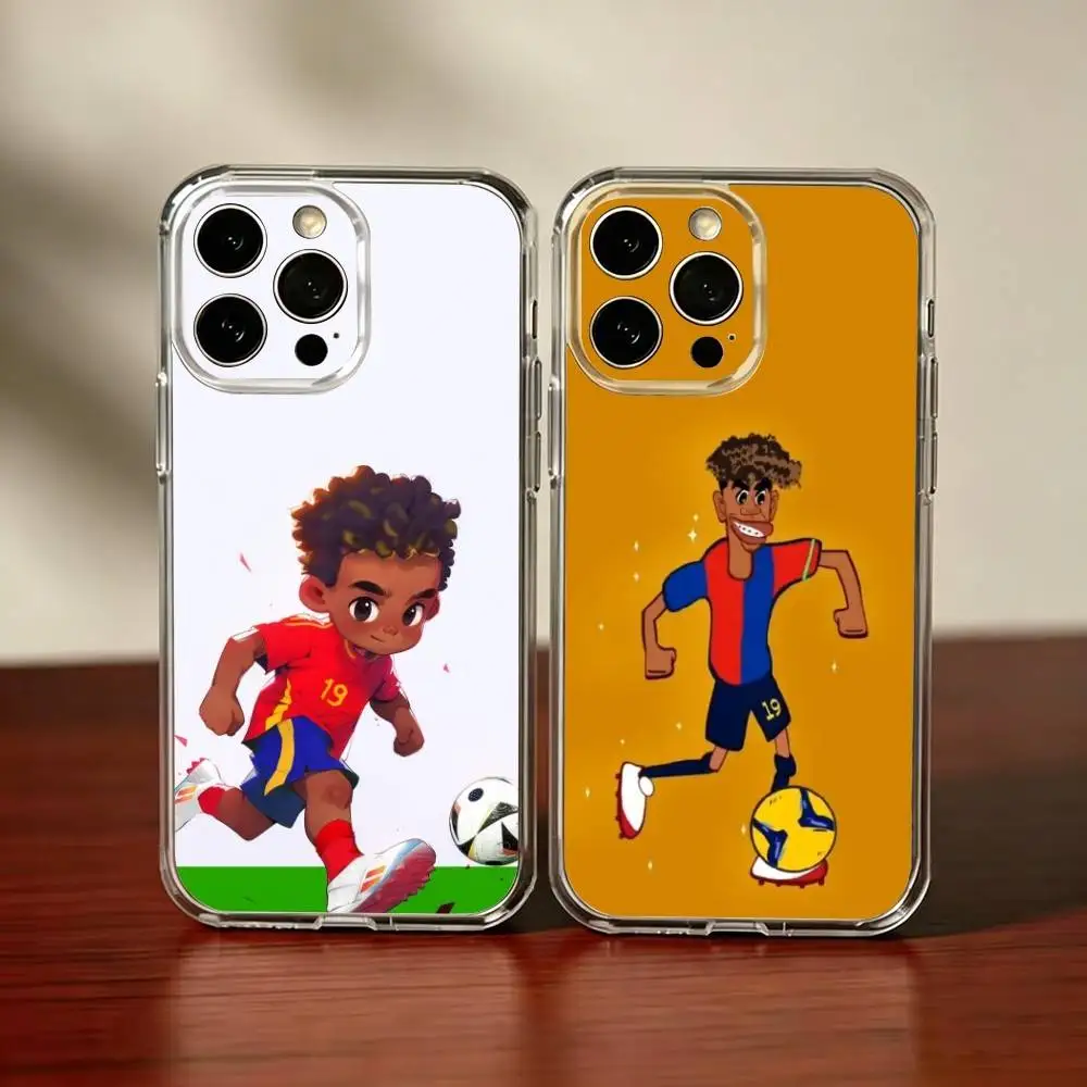 Lamine-E Yamal Cartoon Phone Case For iPhone 17 16 15 14 13 12 11 Mini Pro Max Plus Transparent Cover
Lamine-E Yamal Cartoon Phone Case For iPhone 17 16 15 14 13 12 11 Mini Pro Max Plus Transparent Cover