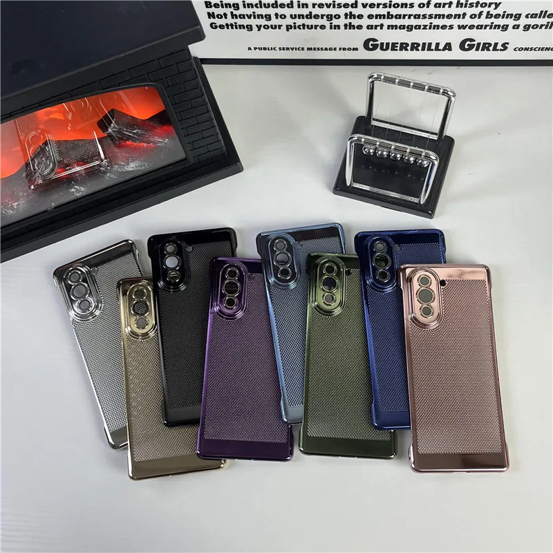 Frameless Plating Grid Heat Dissipation PC Case Lens Film For Huawei nova 11 10 Pro Ultra Shockproof Shell Cover Protector
Frameless Plating Grid Heat Dissipation PC Case Lens Film For Huawei nova 11 10 Pro Ultra Shockproof Shell Cover Protector