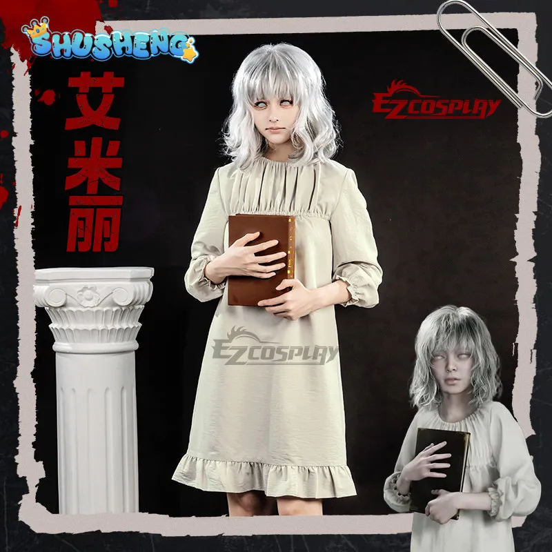 Resident Evil Requiem Emily War damaged version nightgown Cosplay Costume Halloween Carnival New Women's Sweet Daily Emily Dress
Resident Evil Requiem Emily War damaged version nightgown Cosplay Costume Halloween Carnival New Women's Sweet Daily Emily Dress