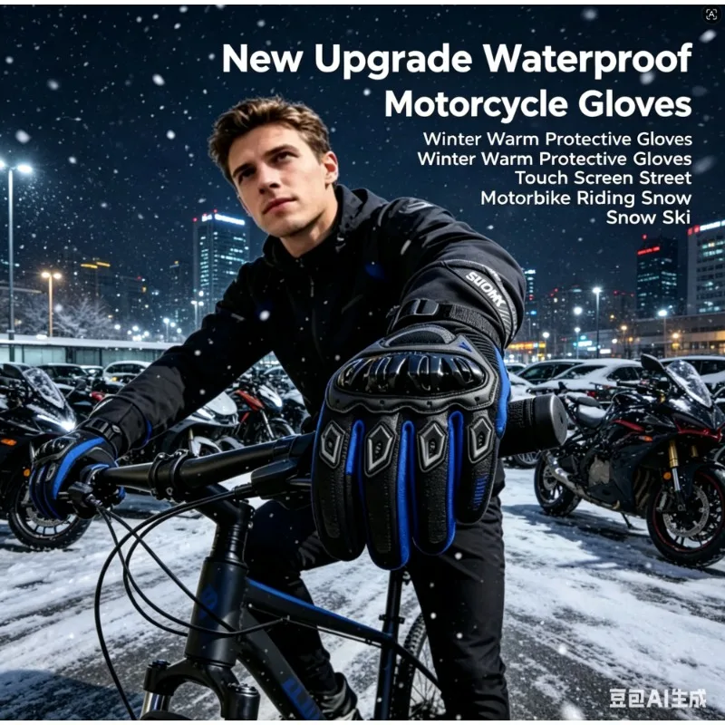 New Optimized Urban Riding Gloves Heat Retain Winter Soft Touch Screen Anti-abrasive Safety Gloves
New Optimized Urban Riding Gloves Heat Retain Winter Soft Touch Screen Anti-abrasive Safety Gloves
