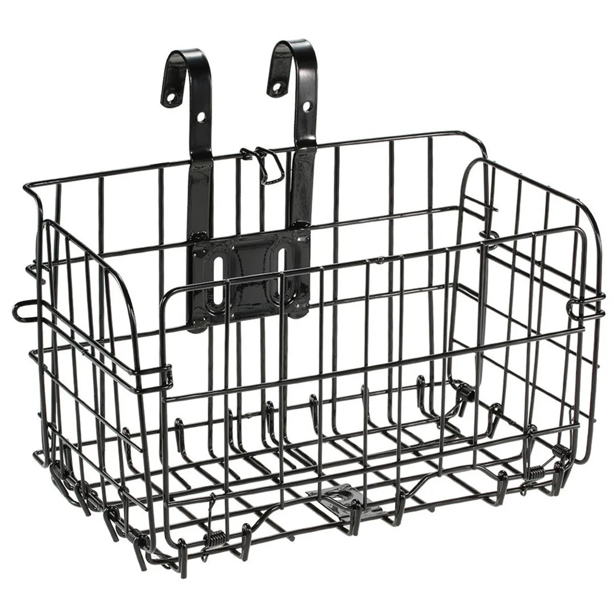 Space Saving Foldable Metal Wire Bike Basket Front Rear Hanging Basket for Folding Mountain Bikes Sturdy Spray Coated Design
Space Saving Foldable Metal Wire Bike Basket Front Rear Hanging Basket for Folding Mountain Bikes Sturdy Spray Coated Design