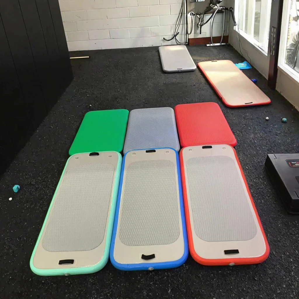 Customized Color PVC All-Season Inflatable Air Track Mattress Yoga Water Trampoline Gymnastics Gym Mat Entertainment for Beach
Customized Color PVC All-Season Inflatable Air Track Mattress Yoga Water Trampoline Gymnastics Gym Mat Entertainment for Beach