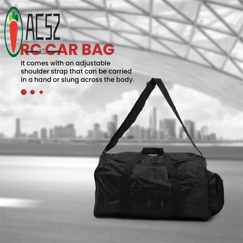 AC52-Duffel Bag Waterproof Storage Bag For 1/10 RC Crawler Drift Cars Axial SCX10 90046 Traxxas TRX4 D90 TF2 MST Tamiya HSP
AC52-Duffel Bag Waterproof Storage Bag For 1/10 RC Crawler Drift Cars Axial SCX10 90046 Traxxas TRX4 D90 TF2 MST Tamiya HSP