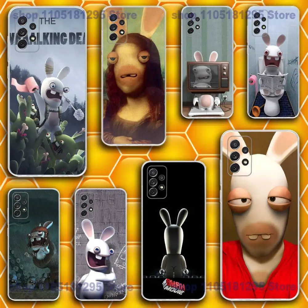 Funny Raving R-Rabbids Phone Case For Samsung S30,23,21,22,20 FE lite,S10,9,PIus Note20ultra Soft Transparent
Funny Raving R-Rabbids Phone Case For Samsung S30,23,21,22,20 FE lite,S10,9,PIus Note20ultra Soft Transparent