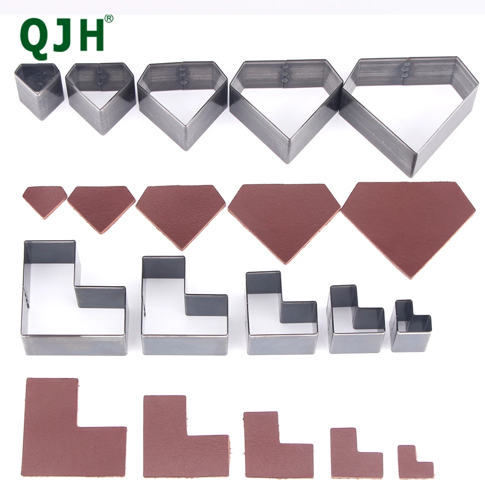 5pc Leather Crafting Cutting Mould Set, Heart,Stars,Rhombus Shape Cutters, Durable Punching Die Tools, Professional Stencil Mold
5pc Leather Crafting Cutting Mould Set, Heart,Stars,Rhombus Shape Cutters, Durable Punching Die Tools, Professional Stencil Mold