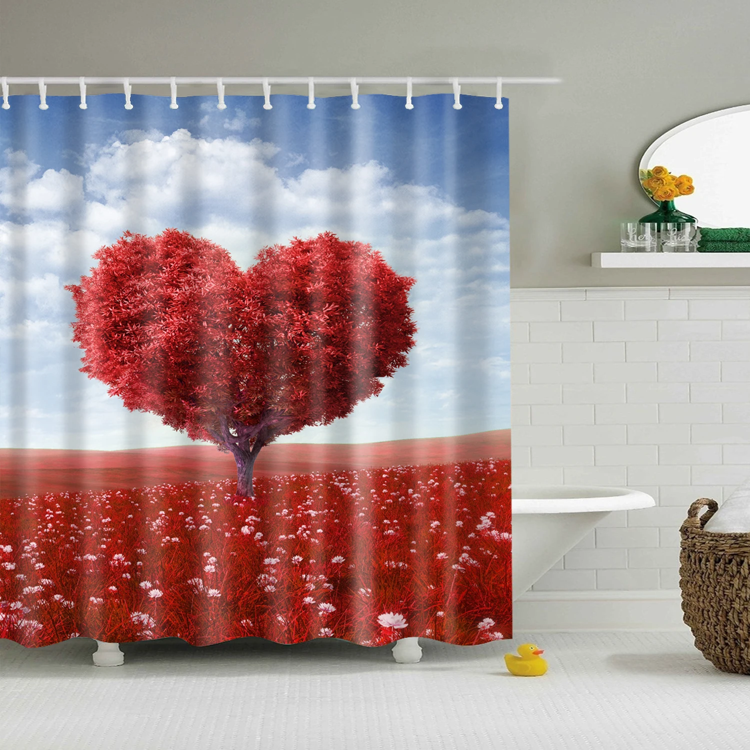 Waterproof Flower Shower Curtain Blue Large Bath Curtain for Bathroom Long 180x200cm 3D Blackout Pink Shower Curtain
Waterproof Flower Shower Curtain Blue Large Bath Curtain for Bathroom Long 180x200cm 3D Blackout Pink Shower Curtain