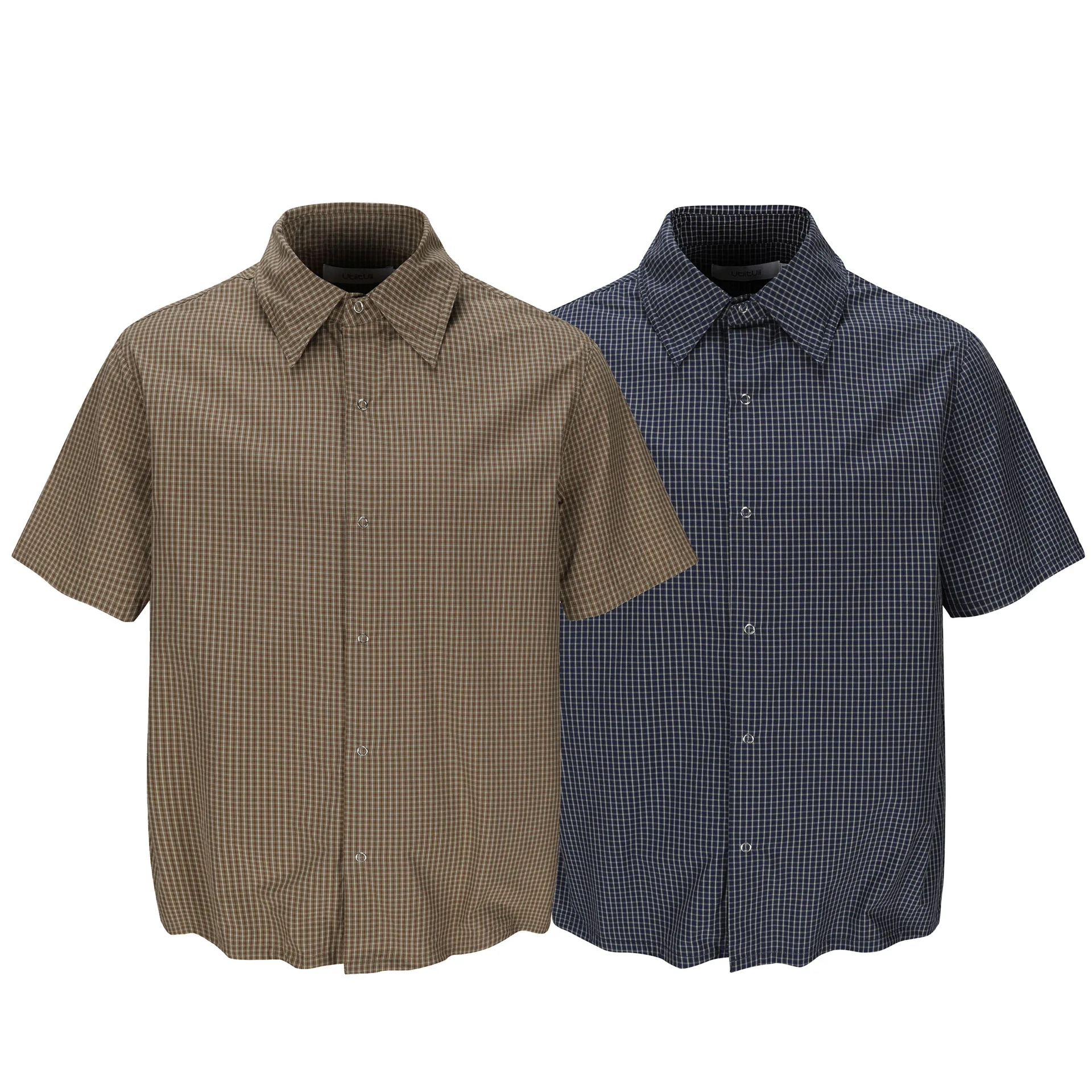 Summer Old Money Style American Retro Preppy Plaid Short Sleeve Shirt for Men and Women Loose Fit Pure 100% Cotton Tops
Summer Old Money Style American Retro Preppy Plaid Short Sleeve Shirt for Men and Women Loose Fit Pure 100% Cotton Tops