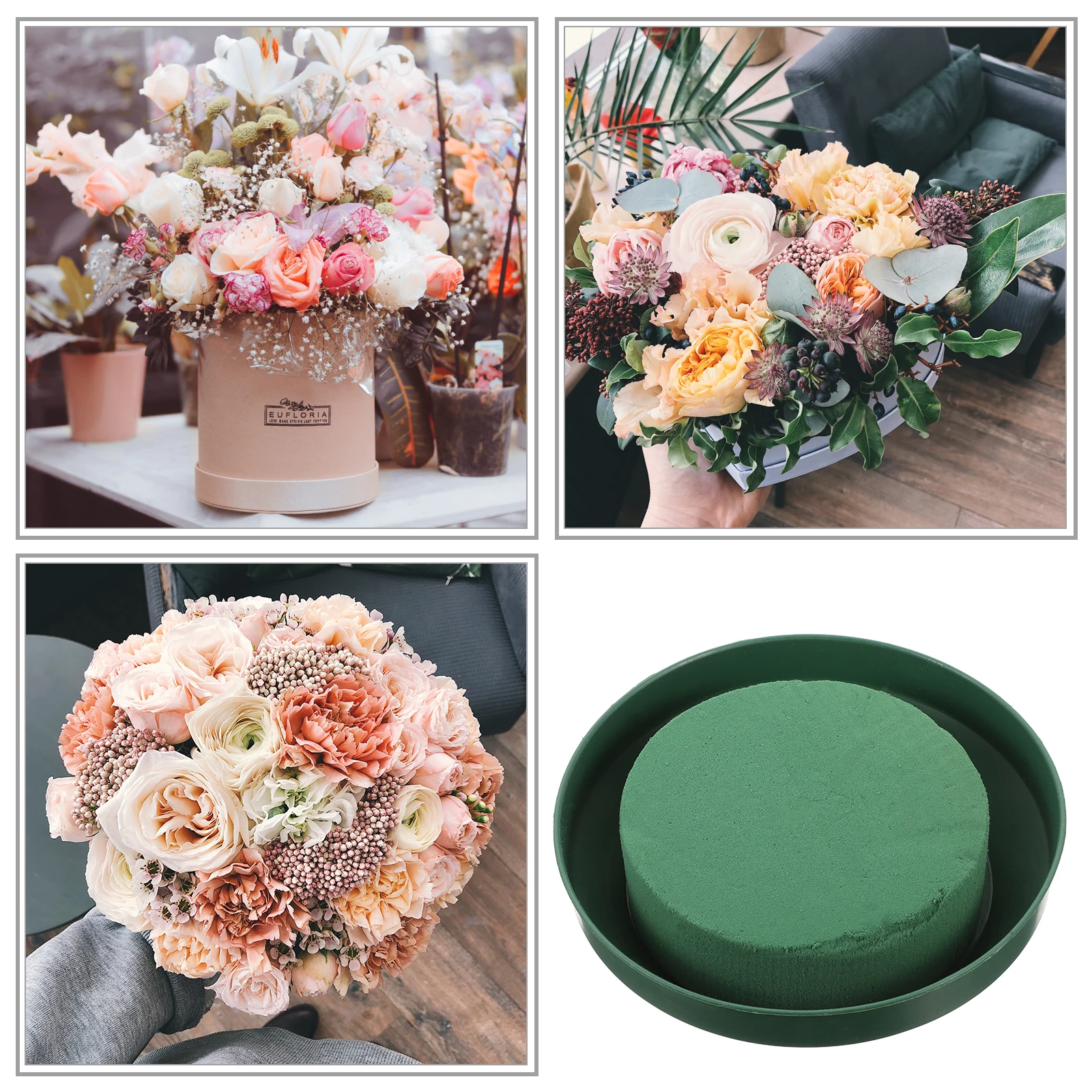 10 Pcs Floral Arrangement Supplies Round Floral Blocks Fresh Flowers Artificial DIY Mud Bowls Home Wedding Decor
10 Pcs Floral Arrangement Supplies Round Floral Blocks Fresh Flowers Artificial DIY Mud Bowls Home Wedding Decor