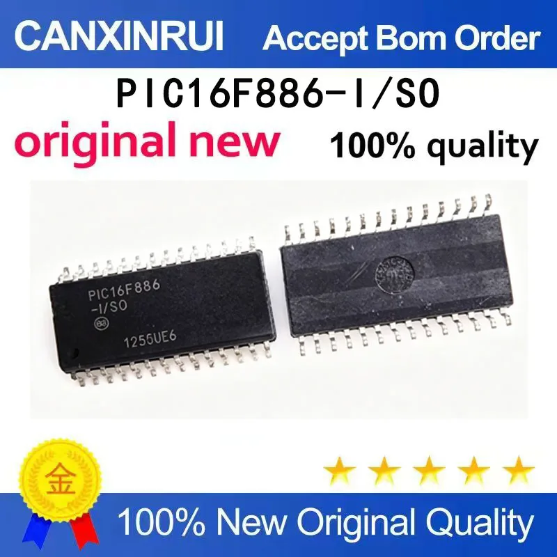 (5-100 pieces)Brand new original PIC16F886-I/SO PIC16F886 SOP28 spot chip IC
(5-100 pieces)Brand new original PIC16F886-I/SO PIC16F886 SOP28 spot chip IC