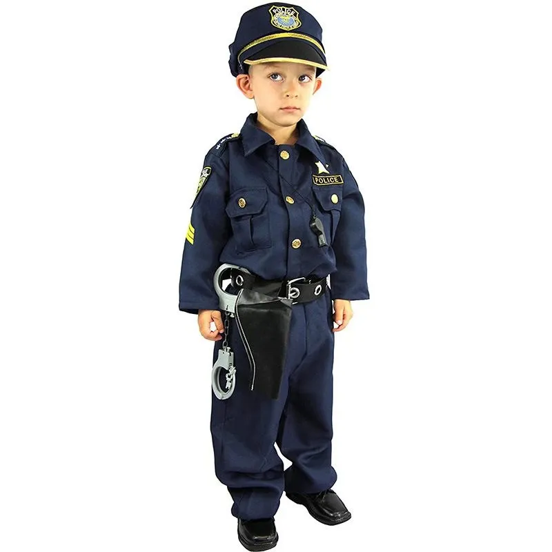 Children's Police Costume Halloween Senior Police Officer Outfit Kids' Authentic Law Enforcement Ensemble Stage Performance Wear
Children's Police Costume Halloween Senior Police Officer Outfit Kids' Authentic Law Enforcement Ensemble Stage Performance Wear