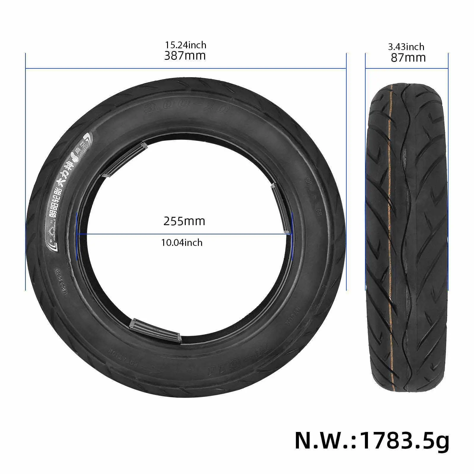 Tire Pneumatic Tire Multifunctional Easy to Install Accessories Portable Practical Accessories Replacement Wheel
Tire Pneumatic Tire Multifunctional Easy to Install Accessories Portable Practical Accessories Replacement Wheel