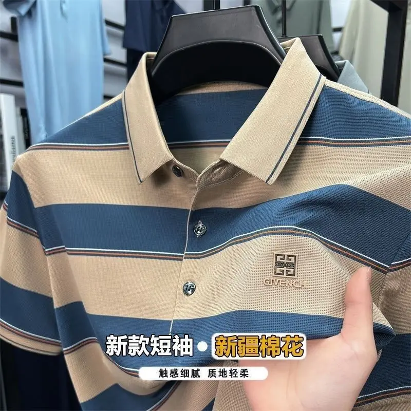 2026 new men's 100% cotton short-sleeve t-shirt summer casual polo shirt
2026 new men's 100% cotton short-sleeve t-shirt summer casual polo shirt
