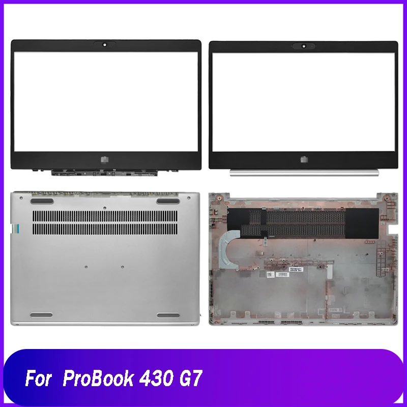 New Laptop Cover/Front Bezel/Front Bezel With Hinge Cover/Bottom Case Lower Cover For HP ProBook 430 G7 B D Cover Silver
New Laptop Cover/Front Bezel/Front Bezel With Hinge Cover/Bottom Case Lower Cover For HP ProBook 430 G7 B D Cover Silver