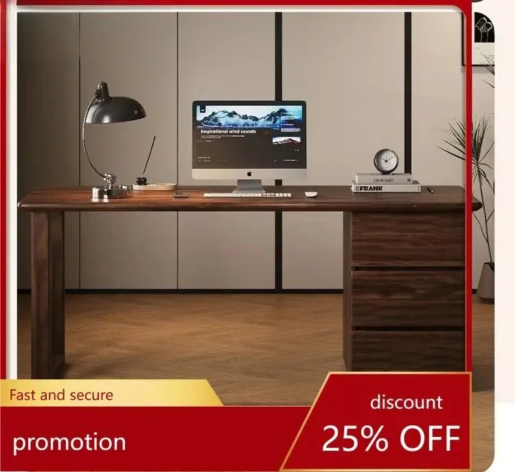 b7- Walnut Solid Wood Desk Home Writing Desk Bedroom Bookshelf Combination Adult Work Desk Simple
b7- Walnut Solid Wood Desk Home Writing Desk Bedroom Bookshelf Combination Adult Work Desk Simple