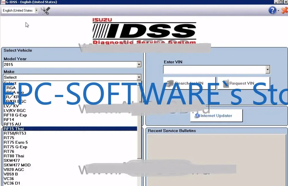 EPC-SOFTWARE для внутренней диагностической системы службы Isuzu G-IDSS 2025 + Keygen
EPC-SOFTWARE для внутренней диагностической системы службы Isuzu G-IDSS 2025 + Keygen