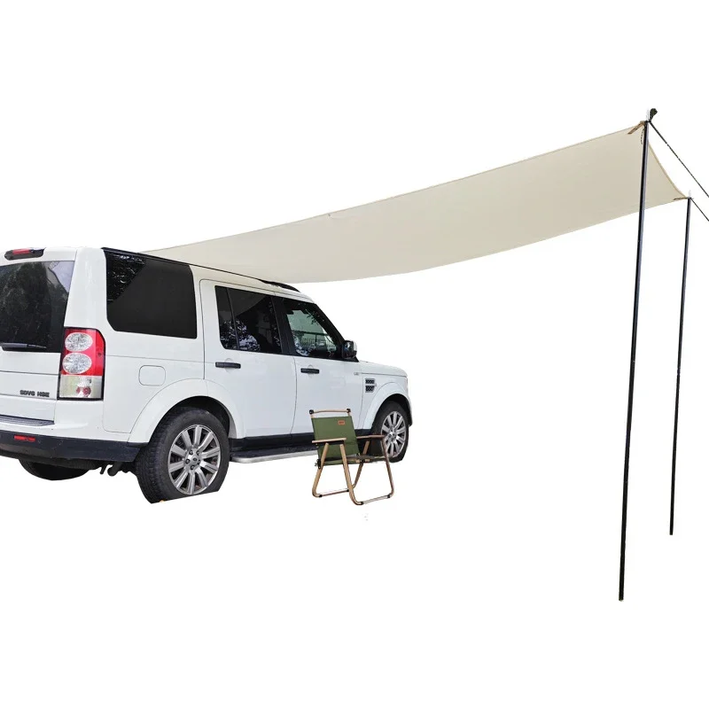Large Black Coated Car Side Awning SUV Roof Tent Trunk Canopy Waterproof UV Sun Shade Shelter Outdoor Camping Tarp with Poles
Large Black Coated Car Side Awning SUV Roof Tent Trunk Canopy Waterproof UV Sun Shade Shelter Outdoor Camping Tarp with Poles