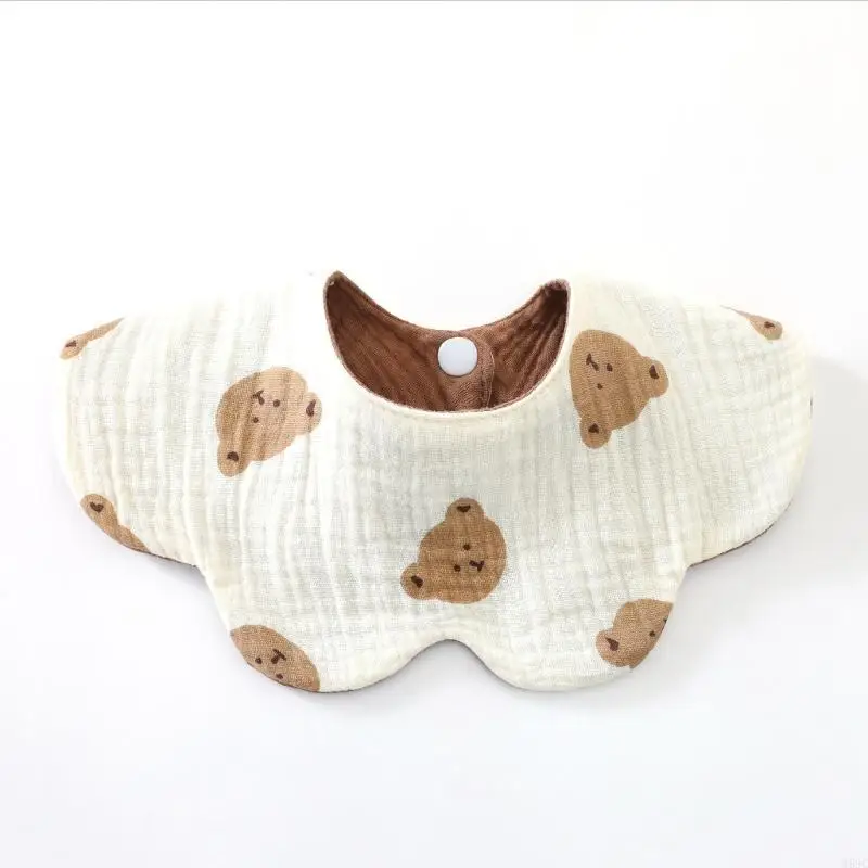 M89C Baby Teething Bib for Newborns 6-Layer Soft & Comfortable Infants Drooling Bib 
M89C Baby Teething Bib for Newborns 6-Layer Soft & Comfortable Infants Drooling Bib