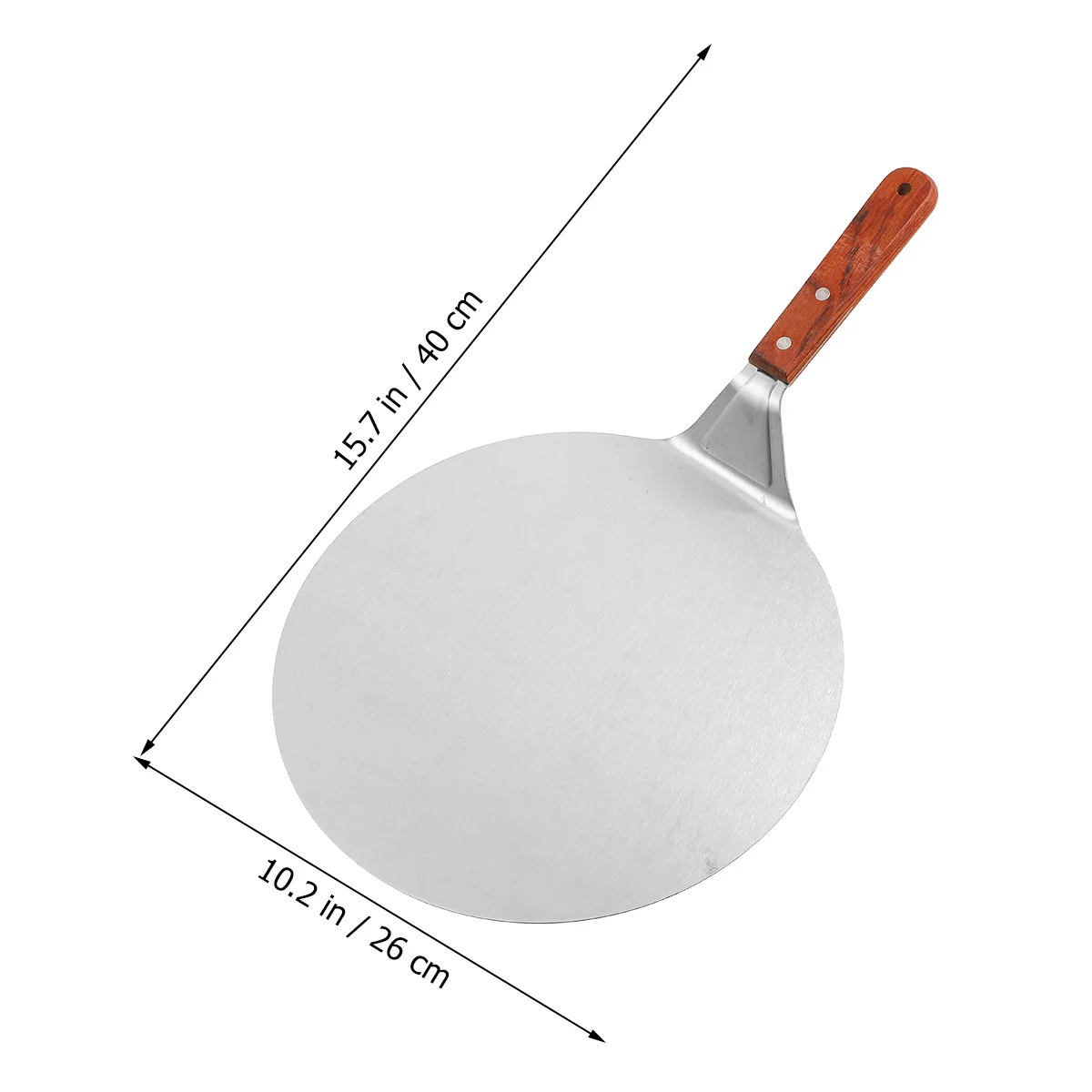 Stainless Steel Pizza Shovel Bread Spatula Large Size Kitchen Tool Cake Lifter Easy Storage Hanging Hole Material
Stainless Steel Pizza Shovel Bread Spatula Large Size Kitchen Tool Cake Lifter Easy Storage Hanging Hole Material