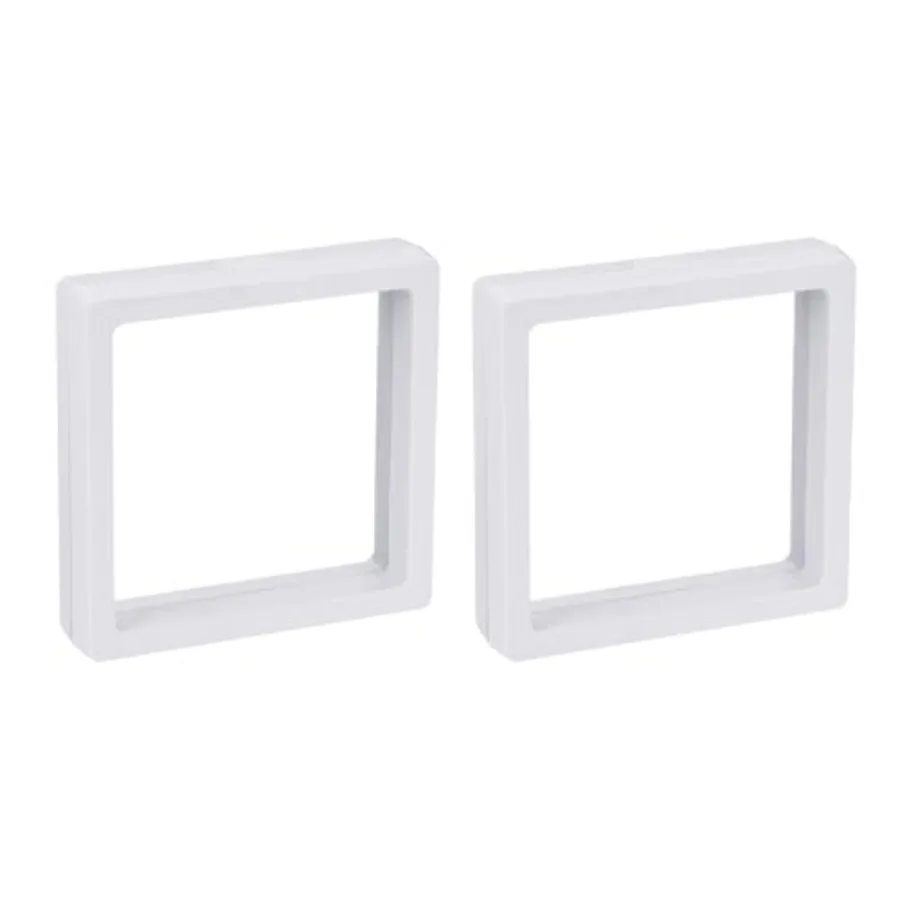 MECCANIITY Floating Frame Display Holder Stand 3D Jewelry Display Bos for Ring Necklace Bracelet Earring Pack of 2
MECCANIITY Floating Frame Display Holder Stand 3D Jewelry Display Bos for Ring Necklace Bracelet Earring Pack of 2