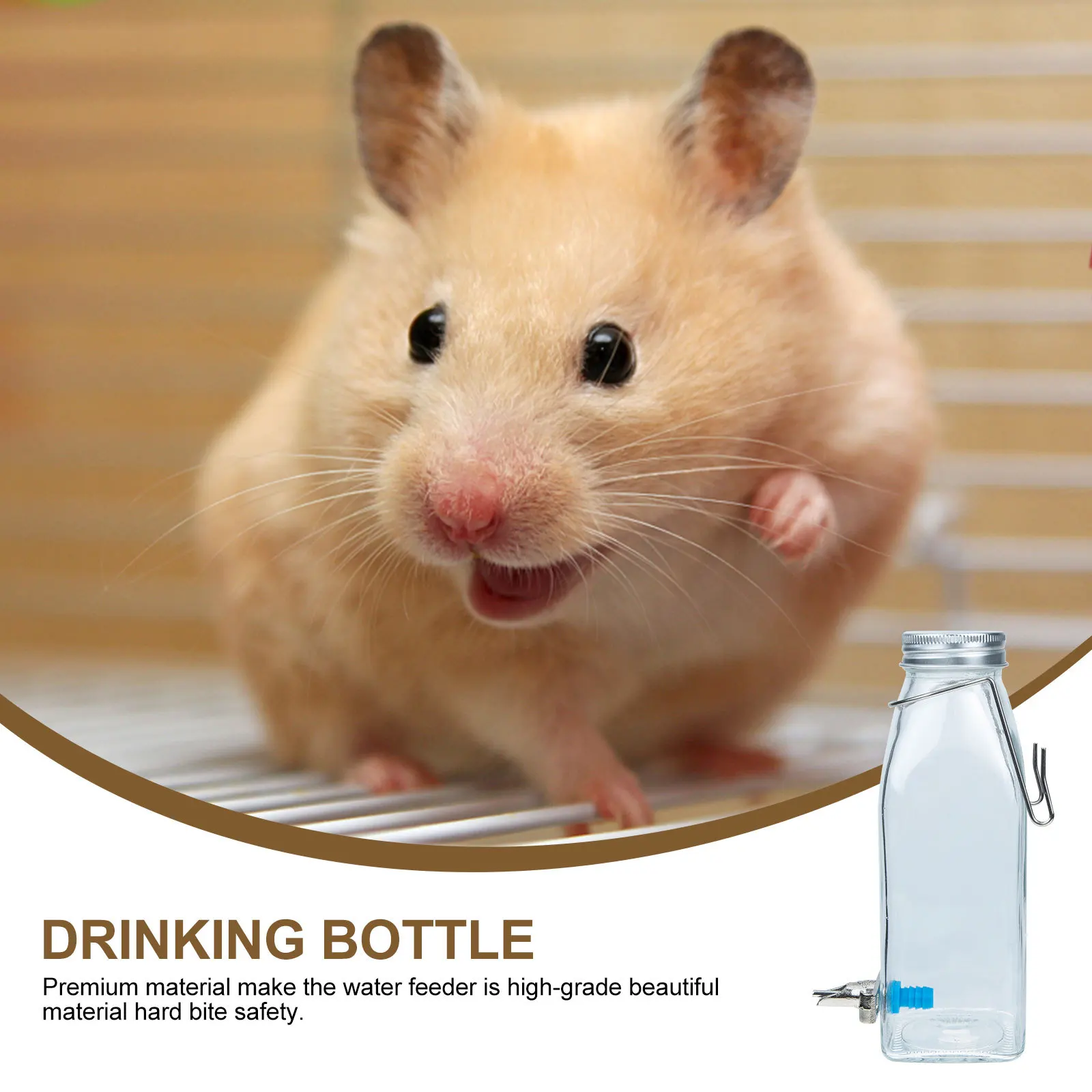 Pet Water Bottle 1Set Sufficient Capacity Daily Use Refilling Simple Design Practical Cage Rabbit Bottle Accessories
Pet Water Bottle 1Set Sufficient Capacity Daily Use Refilling Simple Design Practical Cage Rabbit Bottle Accessories