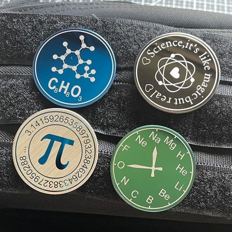 Tactical Metal Morale Badge Chemical Formula Hook&loop Patches for Clothing Pi Primitive Table Backpack Decoration Appliques
Tactical Metal Morale Badge Chemical Formula Hook&loop Patches for Clothing Pi Primitive Table Backpack Decoration Appliques