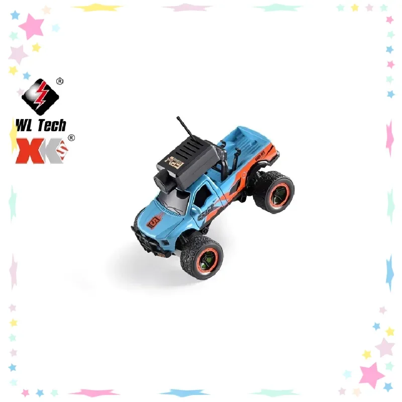 1:64 Scale Desktop Mini RC Car Toy Model with Remote Control Camera Big Foot Design Compatible with WiFi APP for Remote Control