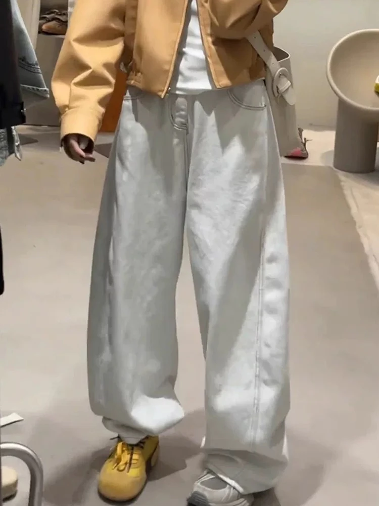 plus Size White Knife Jeans Women's Spring Autumn Loose High Waist Slim Straight Leg Wide Leg Pants Pear Shape Body
plus Size White Knife Jeans Women's Spring Autumn Loose High Waist Slim Straight Leg Wide Leg Pants Pear Shape Body