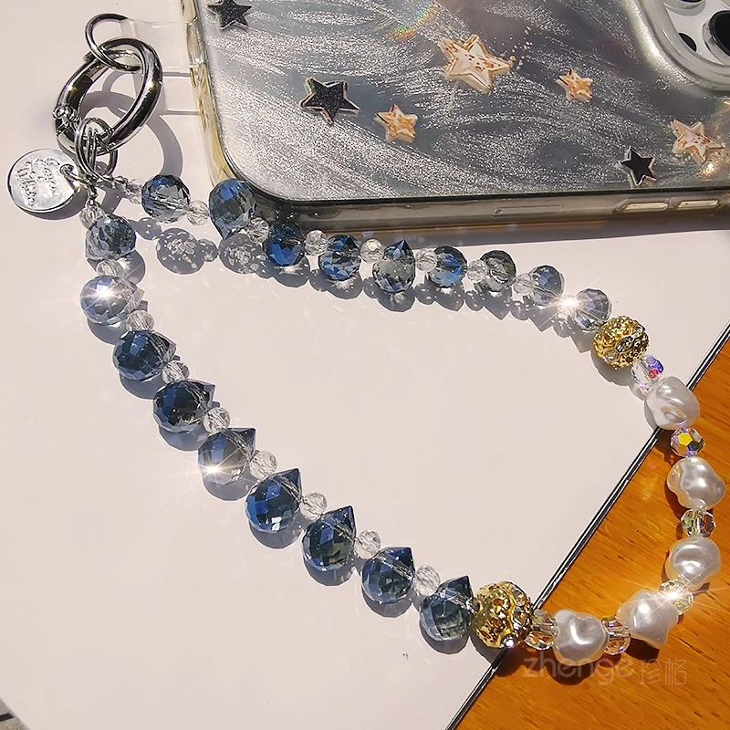 High End Mobile Phone Chain, Pearl Flower Bead Bracelet, Mobile Phone Lanyard Short Wrist Bracelet
High End Mobile Phone Chain, Pearl Flower Bead Bracelet, Mobile Phone Lanyard Short Wrist Bracelet