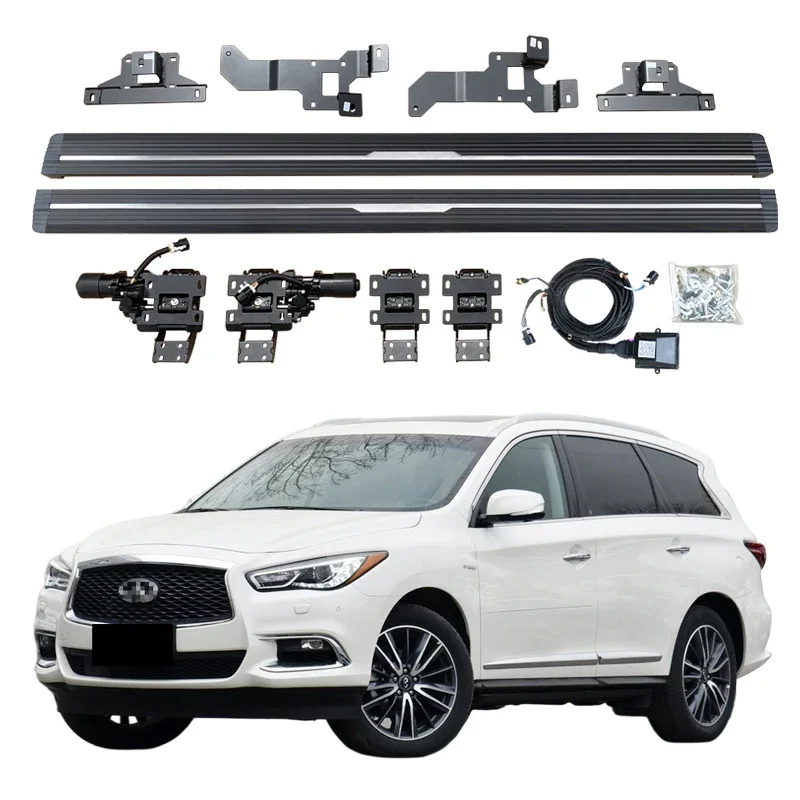 Автоматическая боковая подножка с электрическим питанием для Infiniti QX60 JX35 2011-2019 2020-2023
Автоматическая боковая подножка с электрическим питанием для Infiniti QX60 JX35 2011-2019 2020-2023