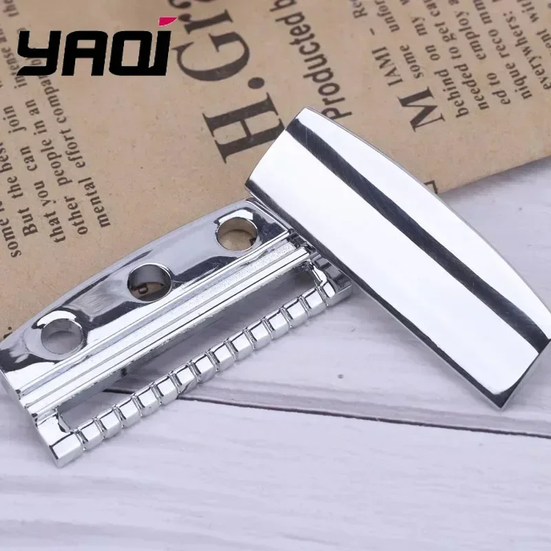 YAQI Chrome Single Edge Safety Razor Head - Zero Irritation Hypoallergenic Men's Shaving Grooming Tool for Smooth Skin
YAQI Chrome Single Edge Safety Razor Head - Zero Irritation Hypoallergenic Men's Shaving Grooming Tool for Smooth Skin