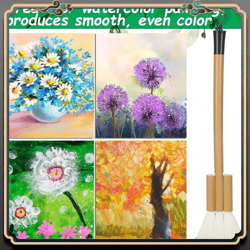 ASMA-3 Piece Watercolor Watercolor Brush Set 1 3 5 Watercolor Brush Set For Painting, Bamboo Handle Paint
ASMA-3 Piece Watercolor Watercolor Brush Set 1 3 5 Watercolor Brush Set For Painting, Bamboo Handle Paint