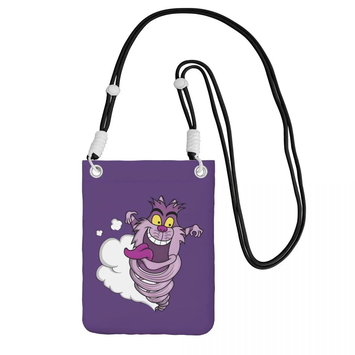 Custom Cheshire Cat Mobile Phone Bag for Women Men Cool Smiling Cat Shoulder Crossbody Bag Key Bag Mini Shoulder Purse Wallet
Custom Cheshire Cat Mobile Phone Bag for Women Men Cool Smiling Cat Shoulder Crossbody Bag Key Bag Mini Shoulder Purse Wallet