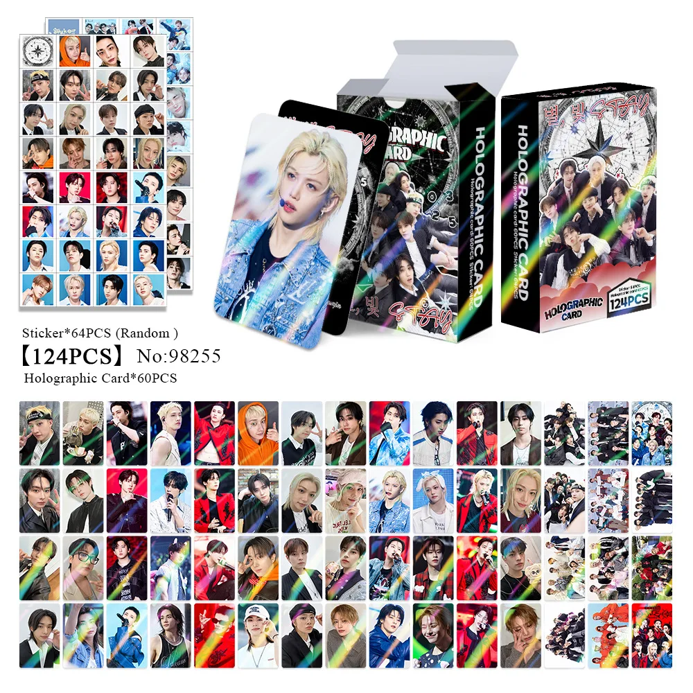 124Pcs SKZOO Stray Kids New Series 8th Anniversary Celebration Flash Cards Lomo Cards Stickers Felix HyunJin Seungmin Lee Know
124Pcs SKZOO Stray Kids New Series 8th Anniversary Celebration Flash Cards Lomo Cards Stickers Felix HyunJin Seungmin Lee Know
