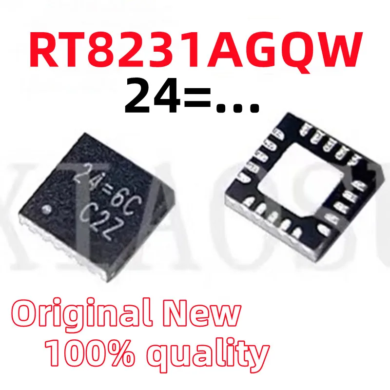 (5-20piece) 100% New RT8231AGQW RT8231A (24=2D 24=1A 24=EE 24=...) QFN-20 Chipset
(5-20piece) 100% New RT8231AGQW RT8231A (24=2D 24=1A 24=EE 24=...) QFN-20 Chipset