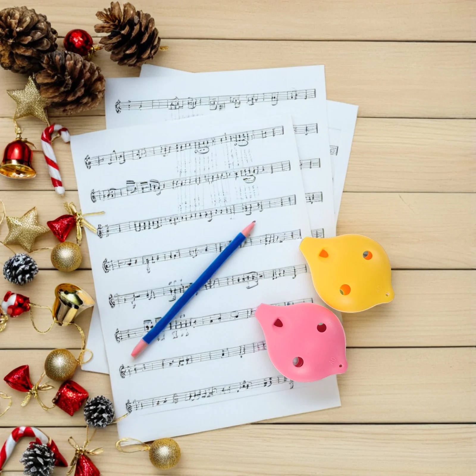 2 Pcs Students Use Six-hole Pottery Flute Ocarina Unique Instruments Ceramics Abs Resin Kids Child
2 Pcs Students Use Six-hole Pottery Flute Ocarina Unique Instruments Ceramics Abs Resin Kids Child