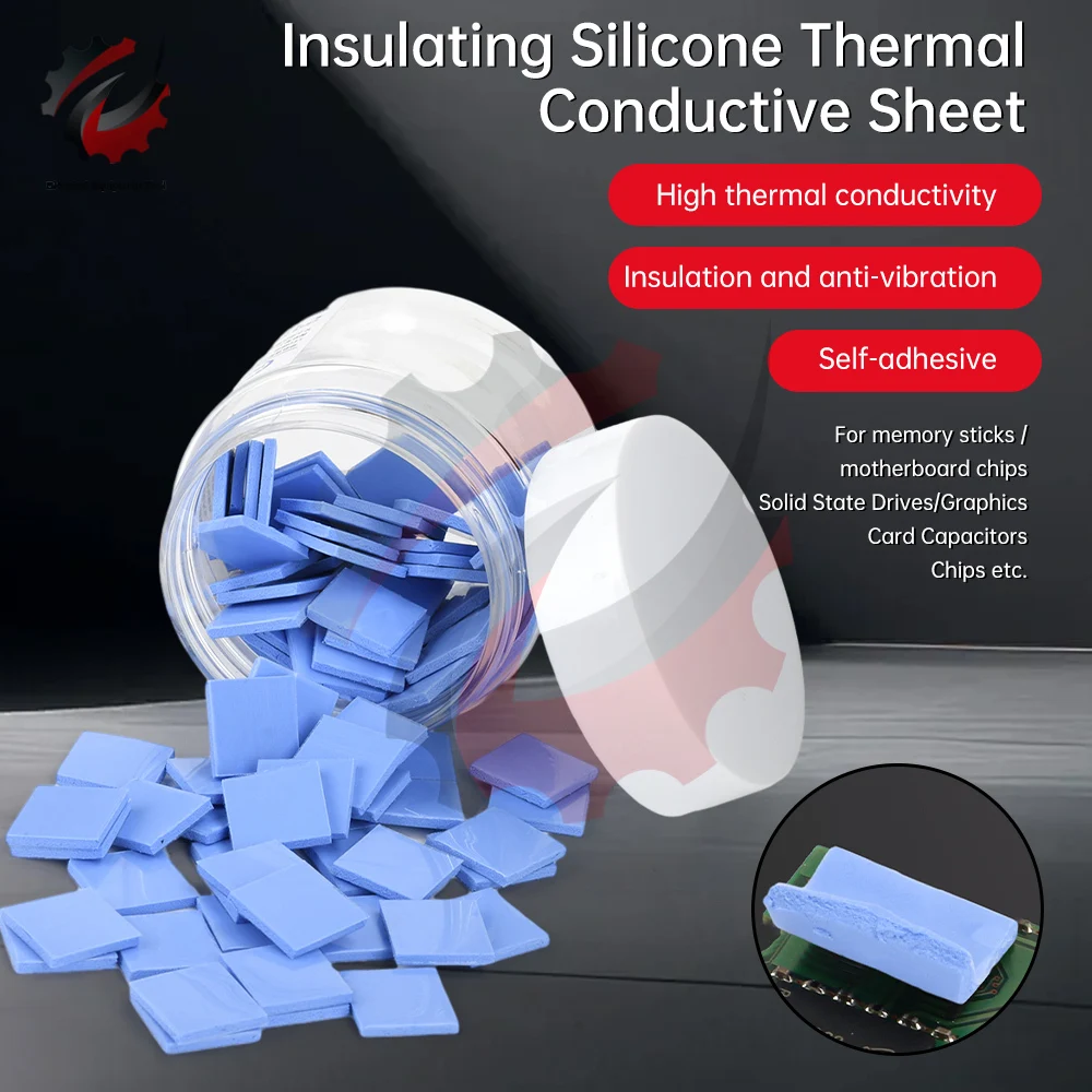 100PCS Thermal Insulating Silicone Sheet High Temperature Resistance Motherboard CPU IC GPU Repair Pre-cutting Mat
100PCS Thermal Insulating Silicone Sheet High Temperature Resistance Motherboard CPU IC GPU Repair Pre-cutting Mat