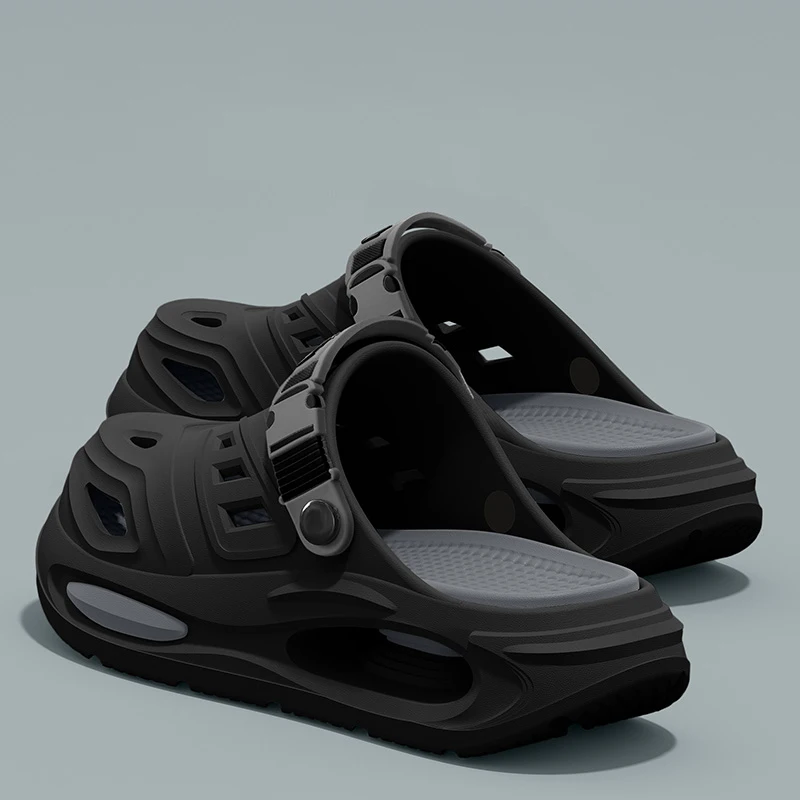Summer Men's and Women's Cave Shoes Fashion Breathable Sandals with Removable Insoles Non-slip Cushioned Thickened Slippers
Summer Men's and Women's Cave Shoes Fashion Breathable Sandals with Removable Insoles Non-slip Cushioned Thickened Slippers