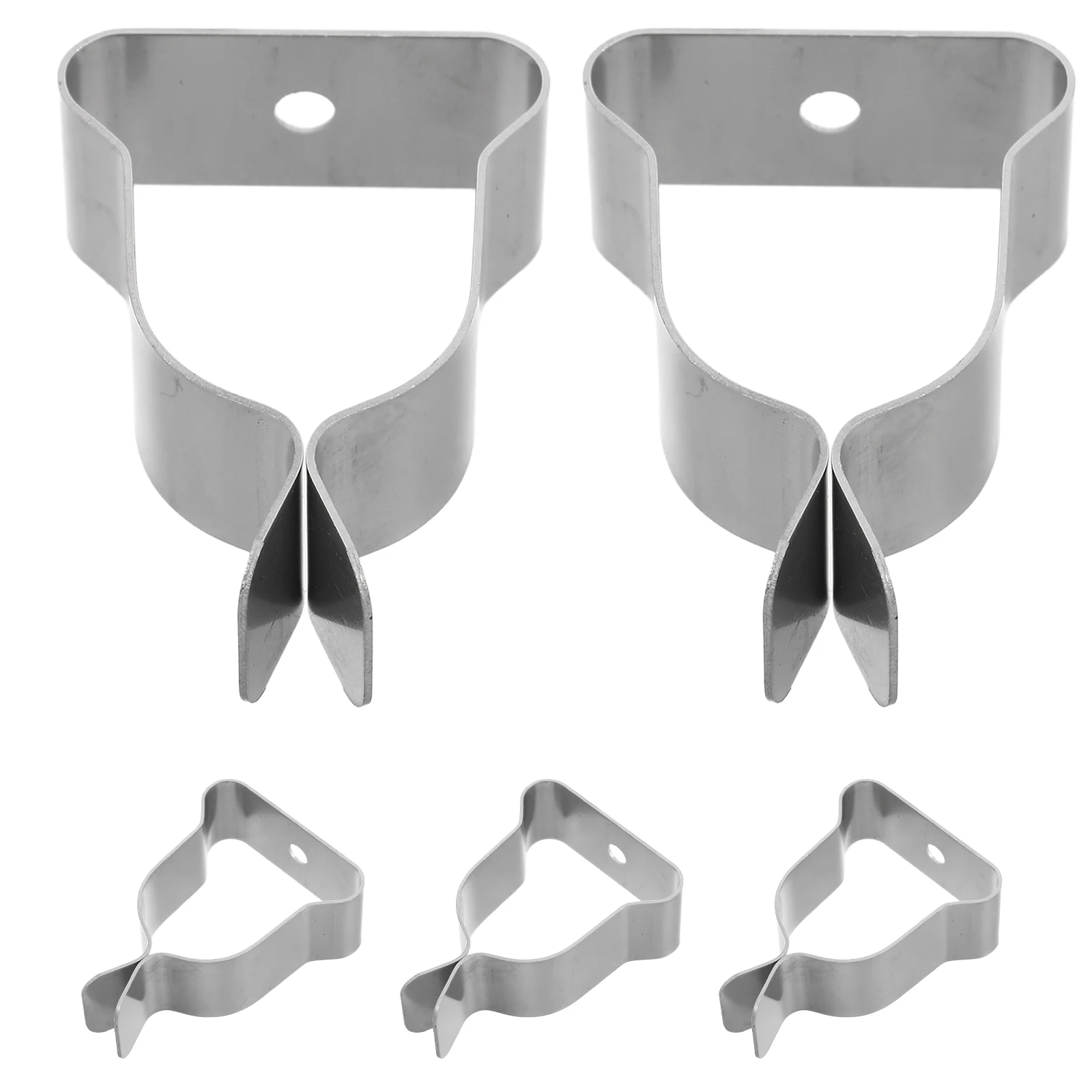 5 Pieces Window Well Cover Hardware Kit Strong Spring Clips Outside Installation Supplies Basement Garden Steel Set
5 Pieces Window Well Cover Hardware Kit Strong Spring Clips Outside Installation Supplies Basement Garden Steel Set