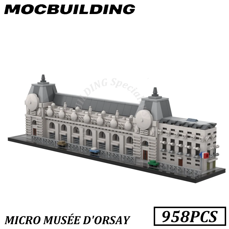 Микро музей д 'орсе модель MOC строительные блоки кирпичи конструктор игрушки для демонстрации подарок на день рождения
Микро музей д 'орсе модель MOC строительные блоки кирпичи конструктор игрушки для демонстрации подарок на день рождения