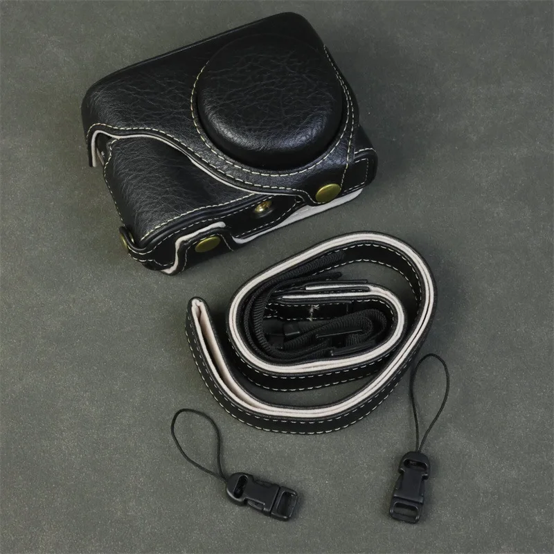 PU Leather Camera Base Body Cover Kit Case Protector For Panasonic Lumix ZS99 tz99 protective case, base open hole case
PU Leather Camera Base Body Cover Kit Case Protector For Panasonic Lumix ZS99 tz99 protective case, base open hole case