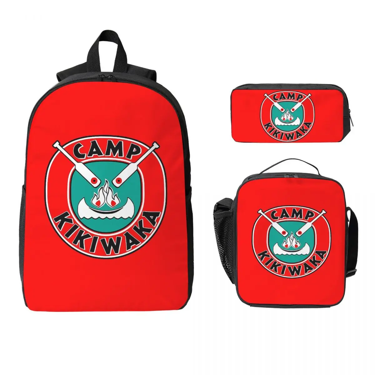 Camp Kikiwaka - Bunk'd Рюкзак Студенческий Сумка для книг для мальчиков и девочек Школьная сумка Компьютерные сумки на плечо 3 шт. Изолированная сумка для обеда Пенал
Camp Kikiwaka - Bunk'd Рюкзак Студенческий Сумка для книг для мальчиков и девочек Школьная сумка Компьютерные сумки на плечо 3 шт. Изолированная сумка для обеда Пенал