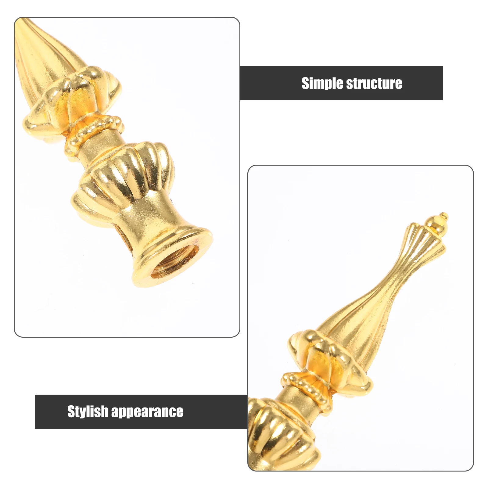 4 pcs Finial Finial For Table For Shade Top Knobs for Table Floor Lamp Desk Lamp Shade Top with Durable Quality
4 pcs Finial Finial For Table For Shade Top Knobs for Table Floor Lamp Desk Lamp Shade Top with Durable Quality