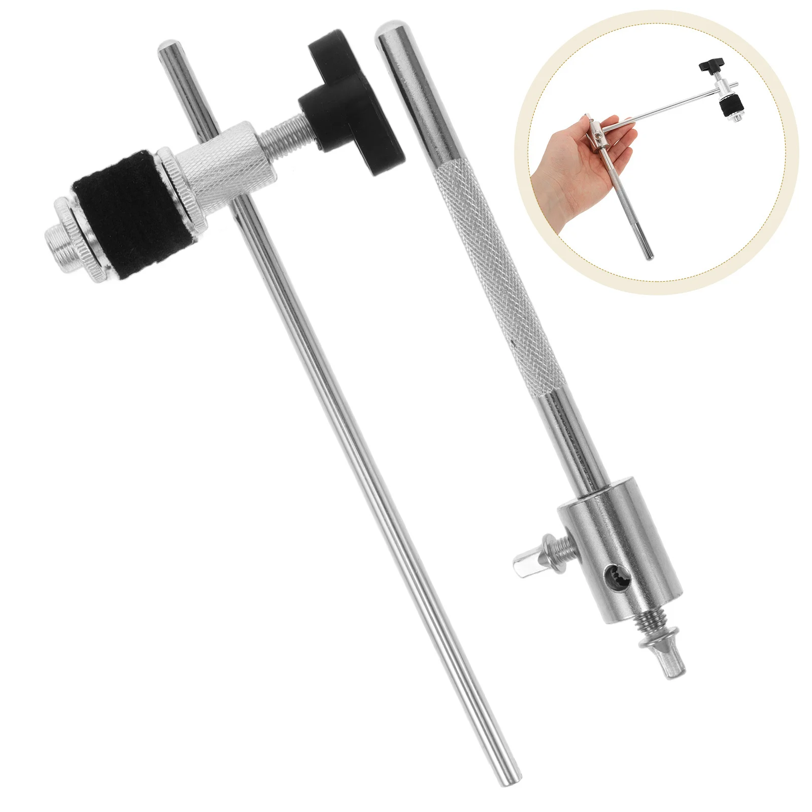 Cowbell Mounting Clamp for Drum Kit Adjustable Extended Design Stable Fixation Floor Tom Bass Drum Hoop Percussion Hardware 
Cowbell Mounting Clamp for Drum Kit Adjustable Extended Design Stable Fixation Floor Tom Bass Drum Hoop Percussion Hardware