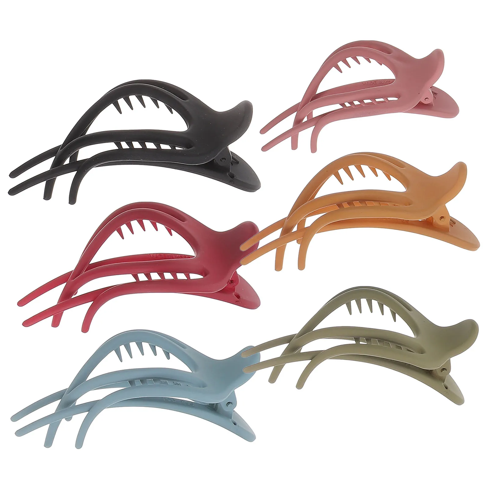 6pcs Frosted Women Accessories For Women Flat French Claw Styling Fine Hair Accessories Thin Hair Claws Durable
6pcs Frosted Women Accessories For Women Flat French Claw Styling Fine Hair Accessories Thin Hair Claws Durable