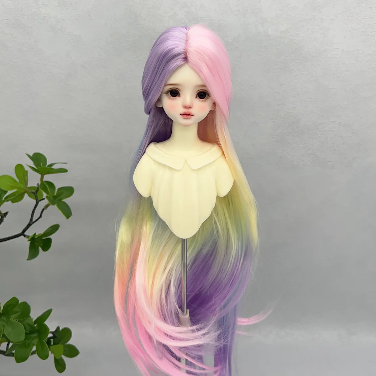 Парик куклы BJD 1/3 и 1/4 и 1/6, длинные вьющиеся волосы, радужный красочный синтетический парик, аксессуары для кукол для девочек, аксессуары для макияжа «сделай сам»
Парик куклы BJD 1/3 и 1/4 и 1/6, длинные вьющиеся волосы, радужный красочный синтетический парик, аксессуары для кукол для девочек, аксессуары для макияжа «сделай сам»