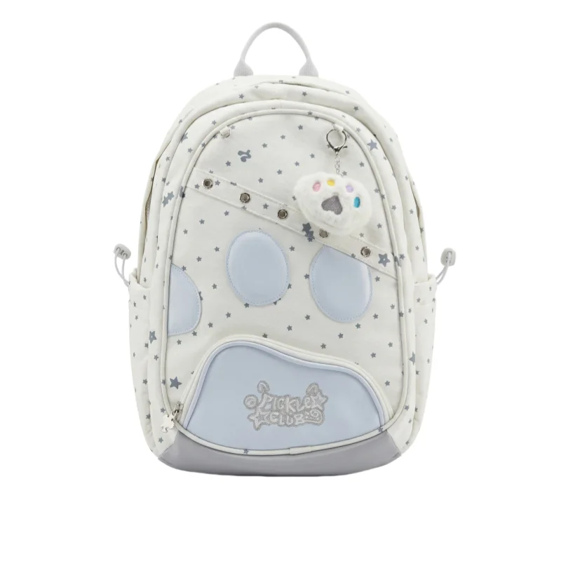 Fresh Color Cat Paw Pattern Hiking Bag, Backpack Suitable For Cute Girls' Birthday Gifts In Middle School And College Students
Fresh Color Cat Paw Pattern Hiking Bag, Backpack Suitable For Cute Girls' Birthday Gifts In Middle School And College Students