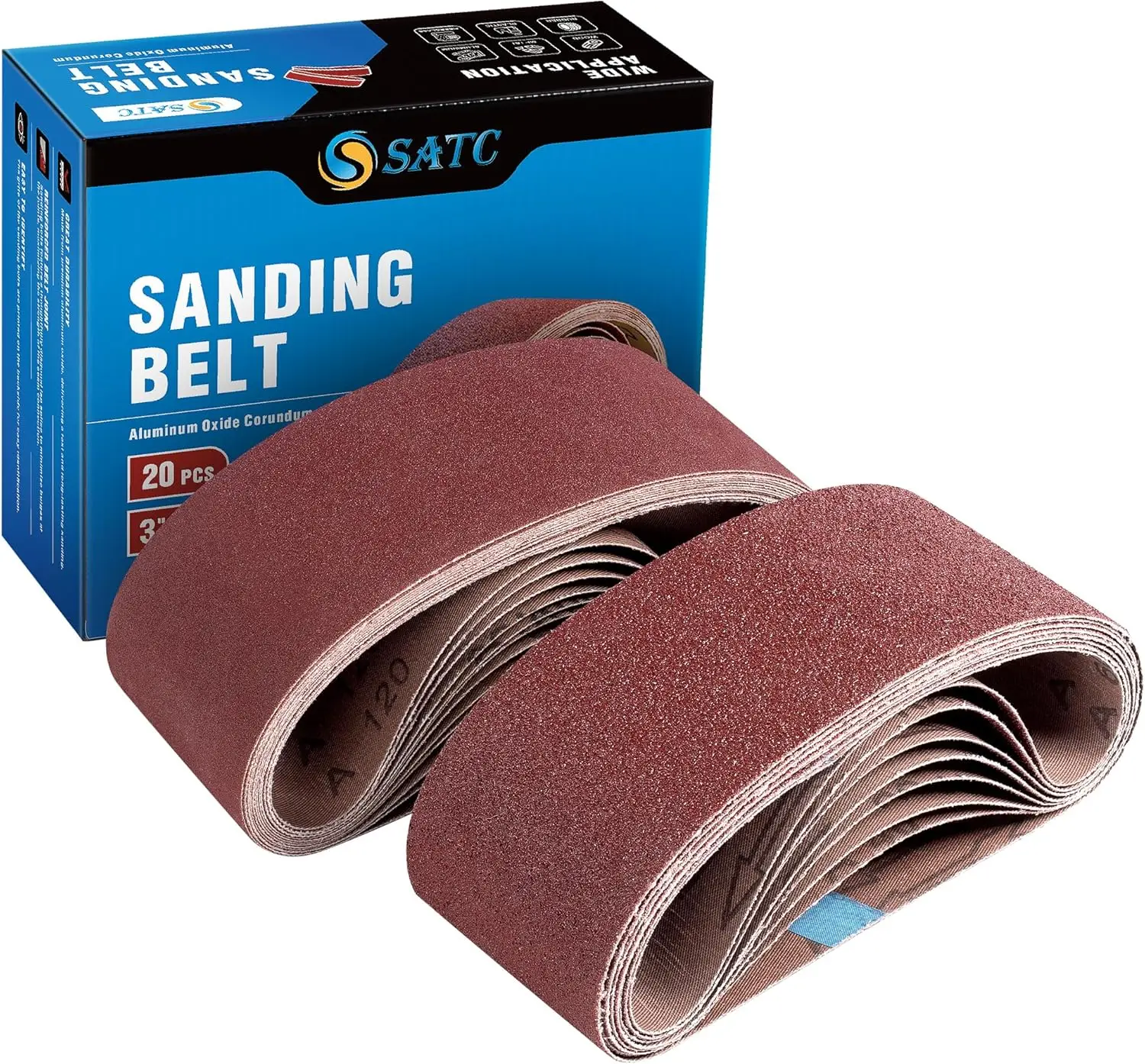 3x18 Sanding Belts 20PCS Belt Sander Paper, Aluminum Oxide, 40-400 Grit, for Wood Metal Paint
3x18 Sanding Belts 20PCS Belt Sander Paper, Aluminum Oxide, 40-400 Grit, for Wood Metal Paint